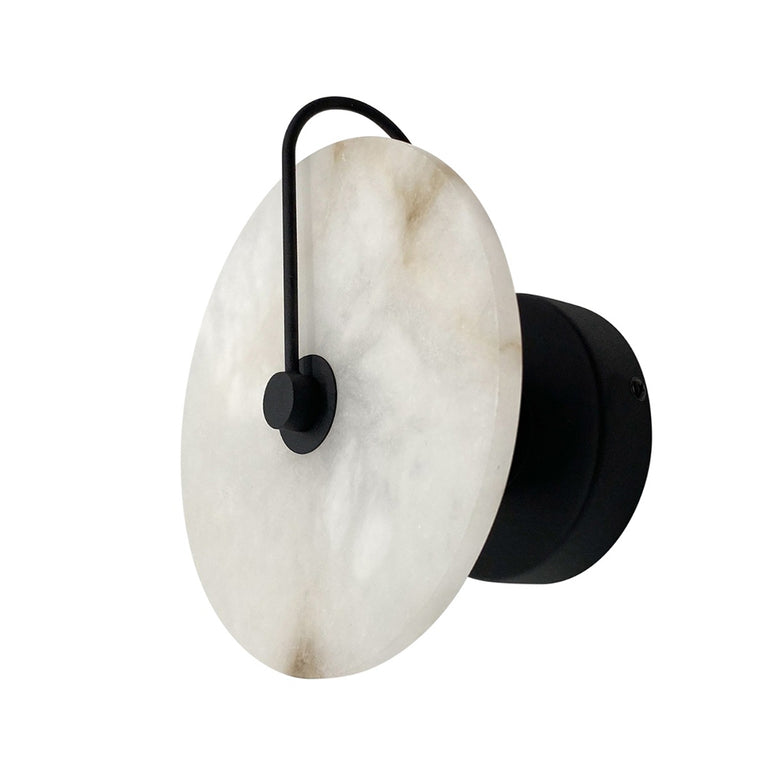 Panish Arch LED Wall Light Black