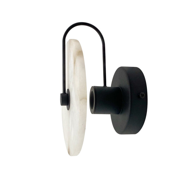 Panish Arch LED Wall Light Black