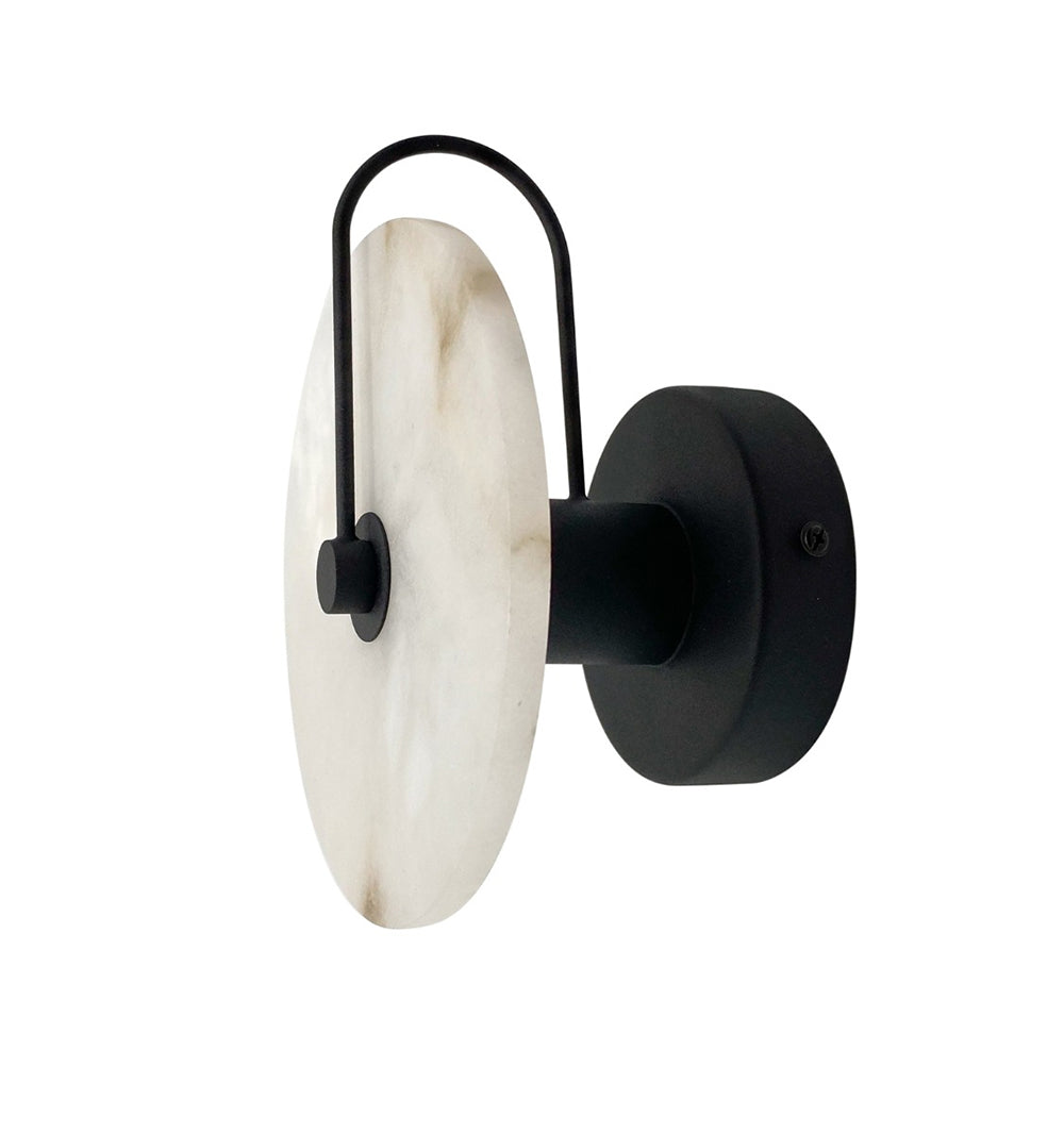 Panish Arch LED Wall Light Black