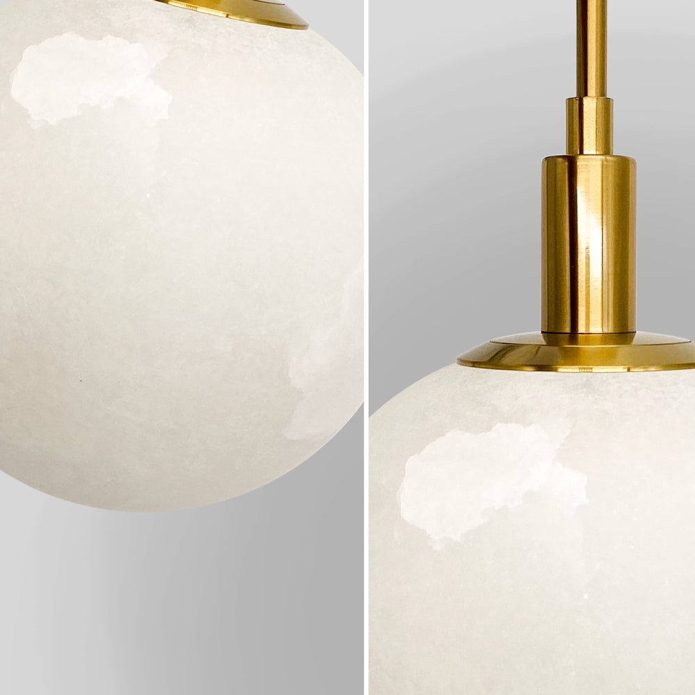 Panish Marble 150 Pendant Gold