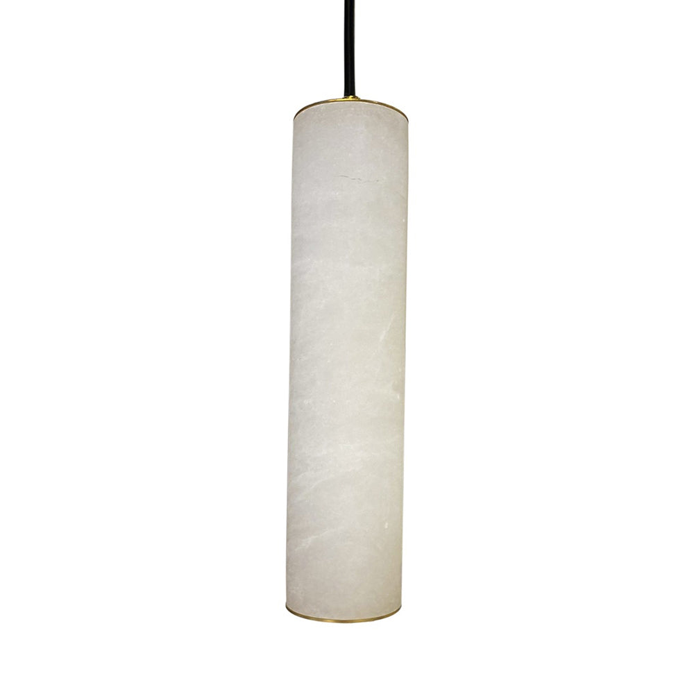 Panish 250mm LED Marble Pendant Gold