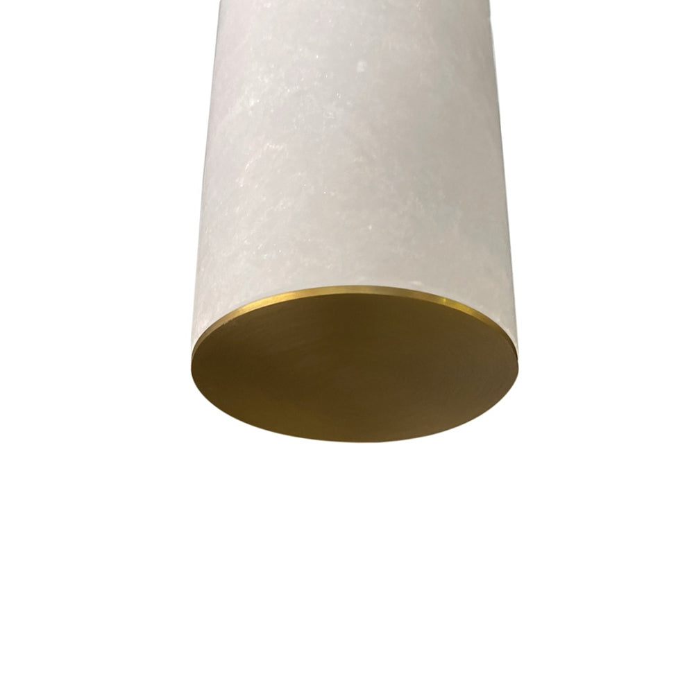 Panish 250mm LED Marble Pendant Gold