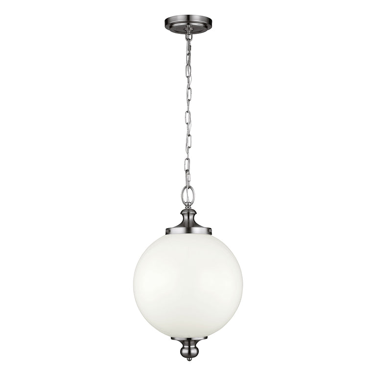 Parkman Large Pendant Polished Nickel - FE-PARKMAN-PL-PN
