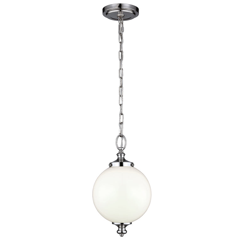 Parkman Small Pendant Polished Nickel - FE-PARKMAN-PS-PN