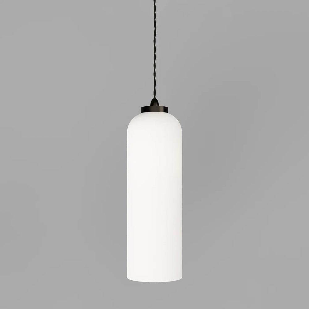 Parlour Elong Pendant Light iRON / White