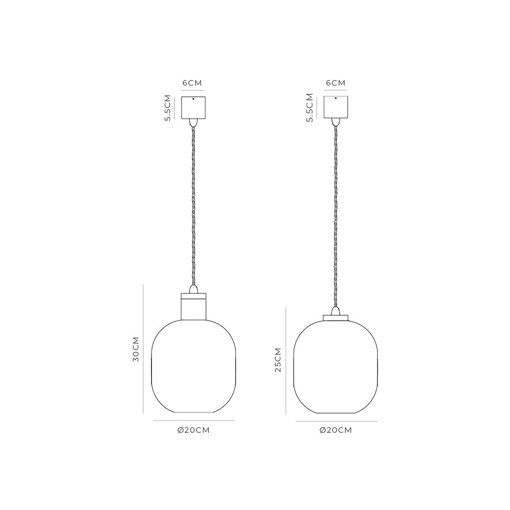 Parlour Curve Pendant Light Old Brass / White