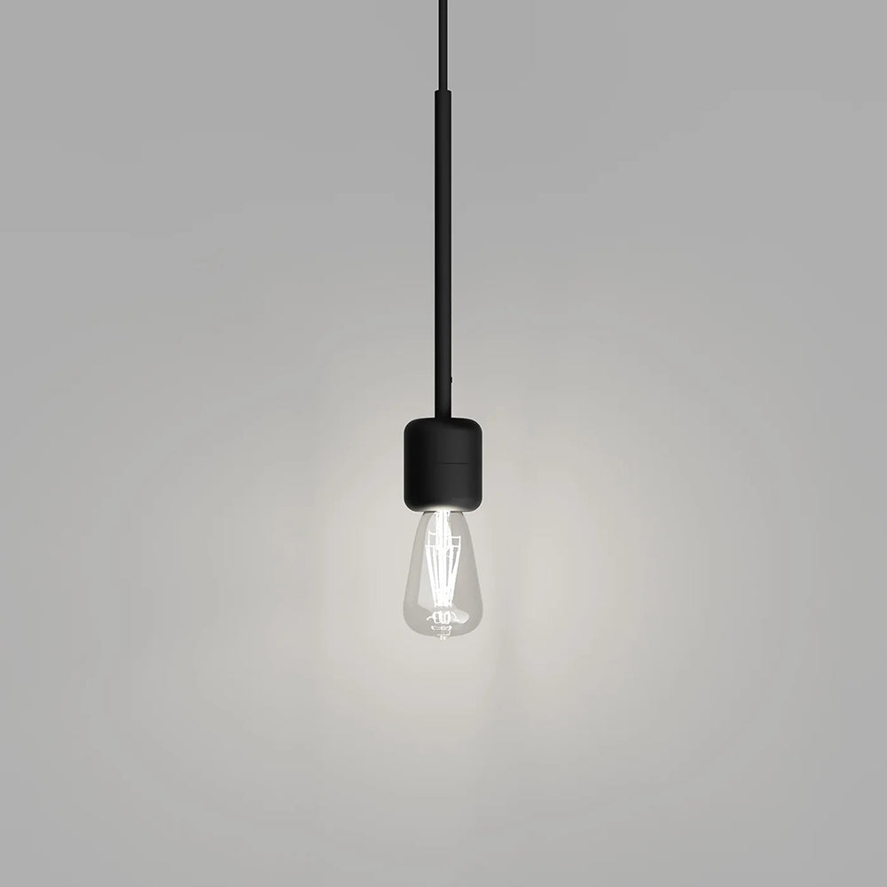 Parlour Lite Pendant Light Textured Black