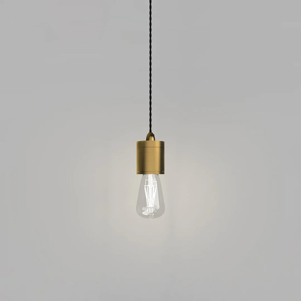 Parlour Pendant Light Old Brass