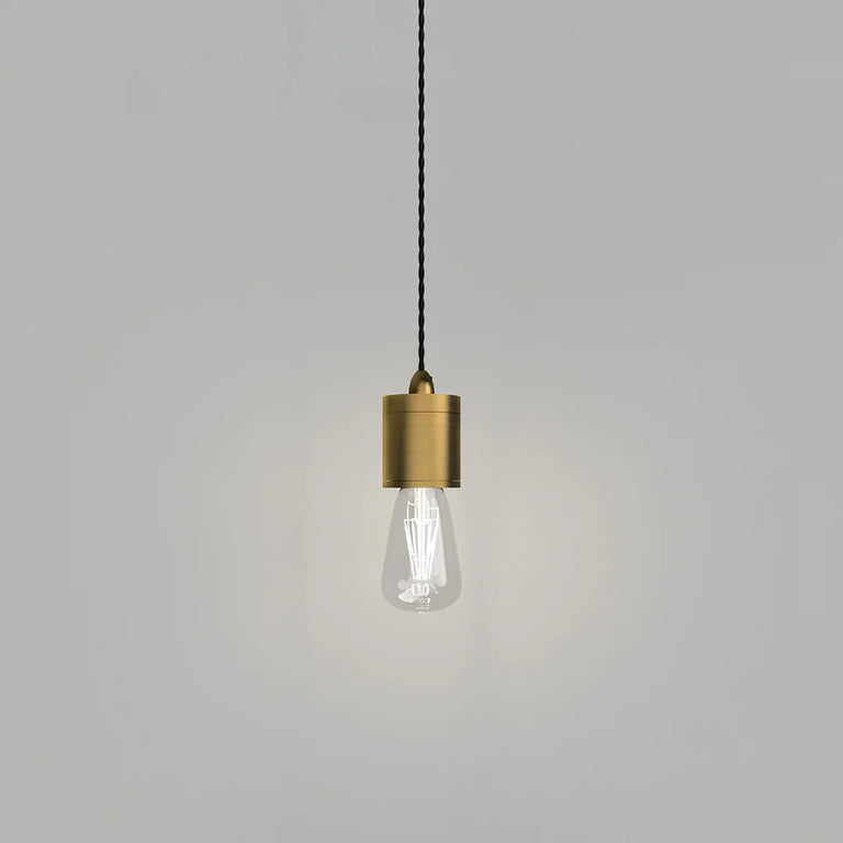 Parlour Pendant Light Old Brass