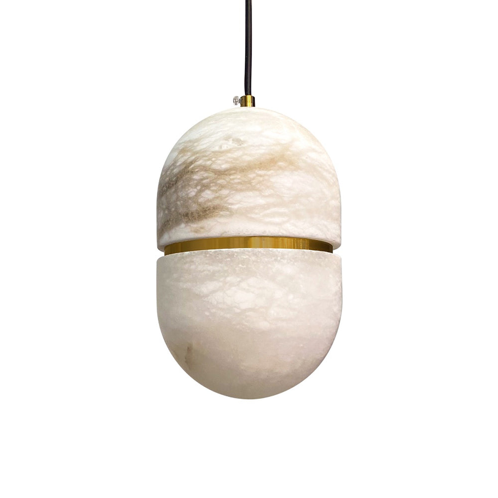 Panish Pilly Marble Pendant Gold