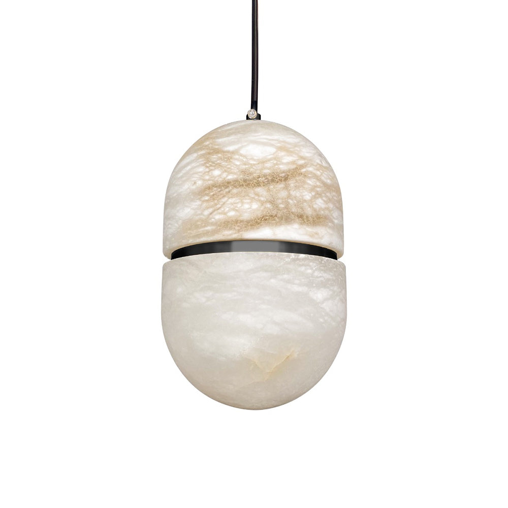 Panish Pilly Marble Pendant Black