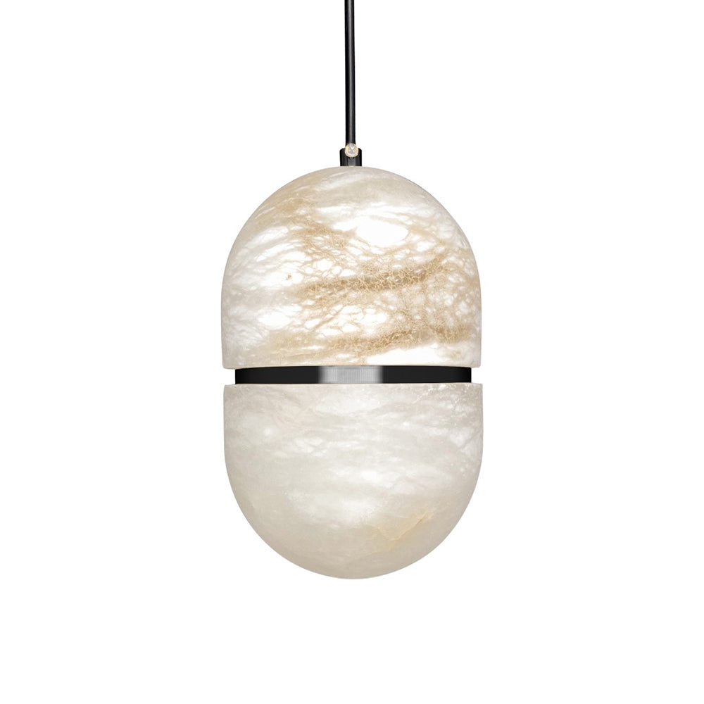 Panish Pilly Marble Pendant Black