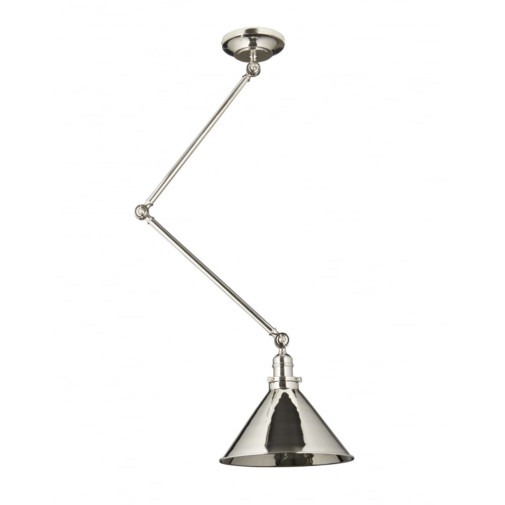 Provence Wall Light / Pendant Polished Nickel - PV-GWP-PN