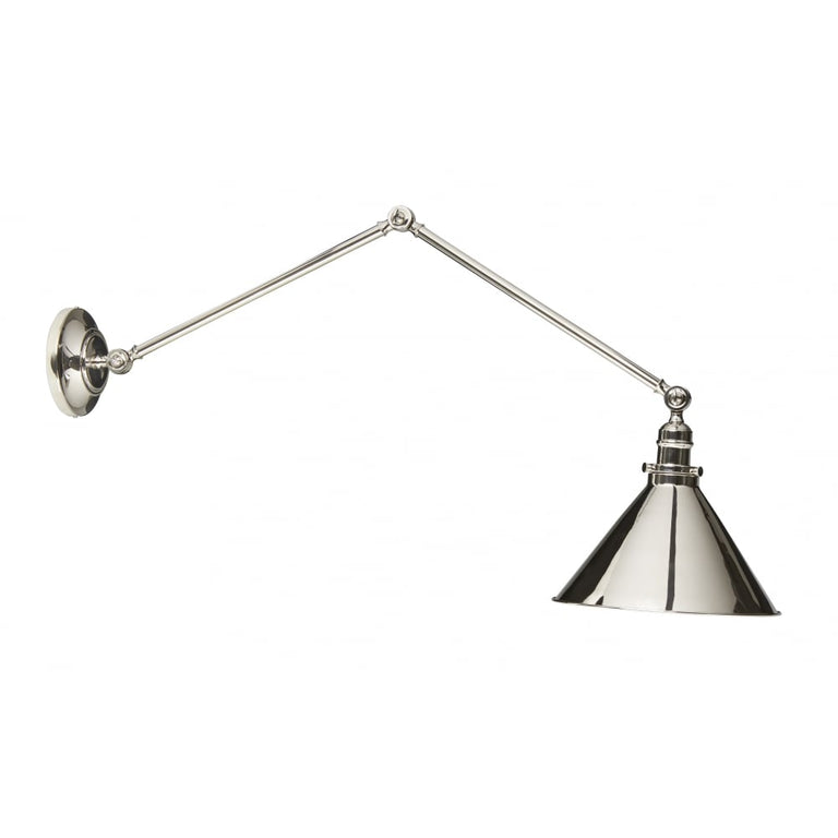 Provence Wall Light / Pendant Polished Nickel - PV-GWP-PN