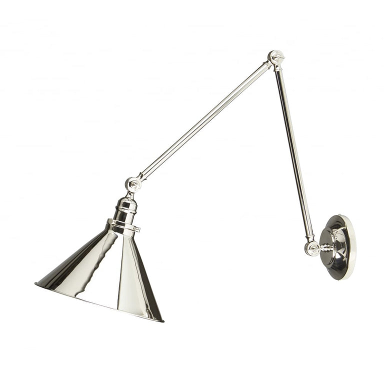 Provence Wall Light / Pendant Polished Nickel - PV-GWP-PN