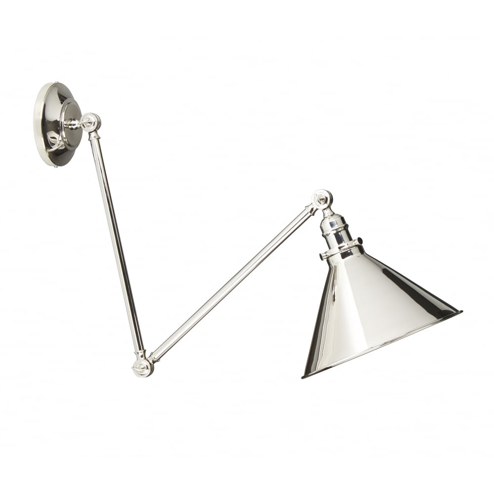 Provence Wall Light / Pendant Polished Nickel - PV-GWP-PN
