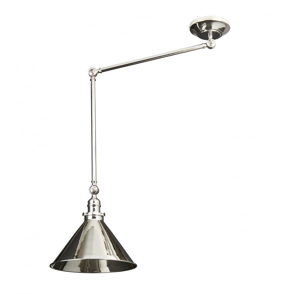 Provence Wall Light / Pendant Polished Nickel - PV-GWP-PN