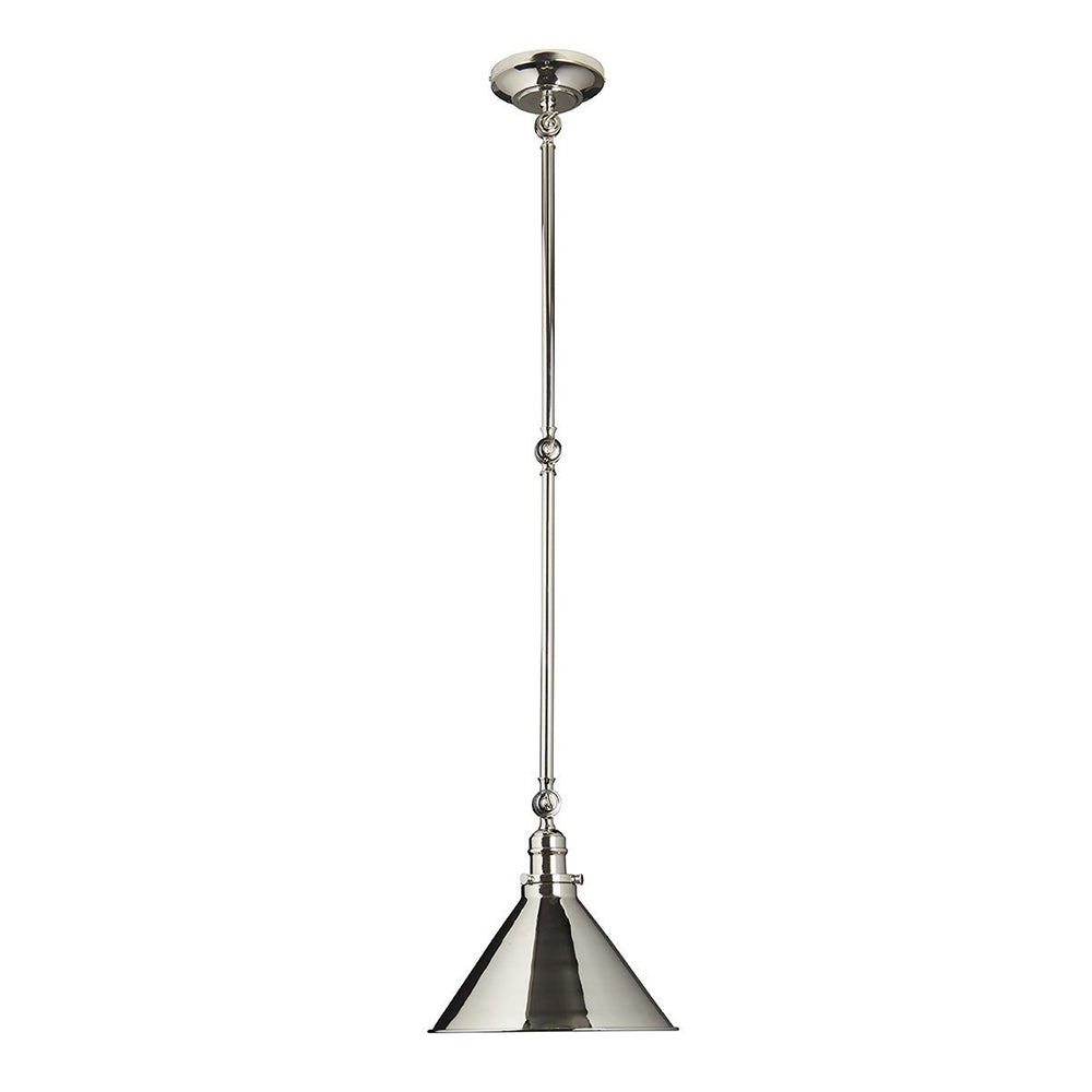 Provence Wall Light / Pendant Polished Nickel - PV-GWP-PN