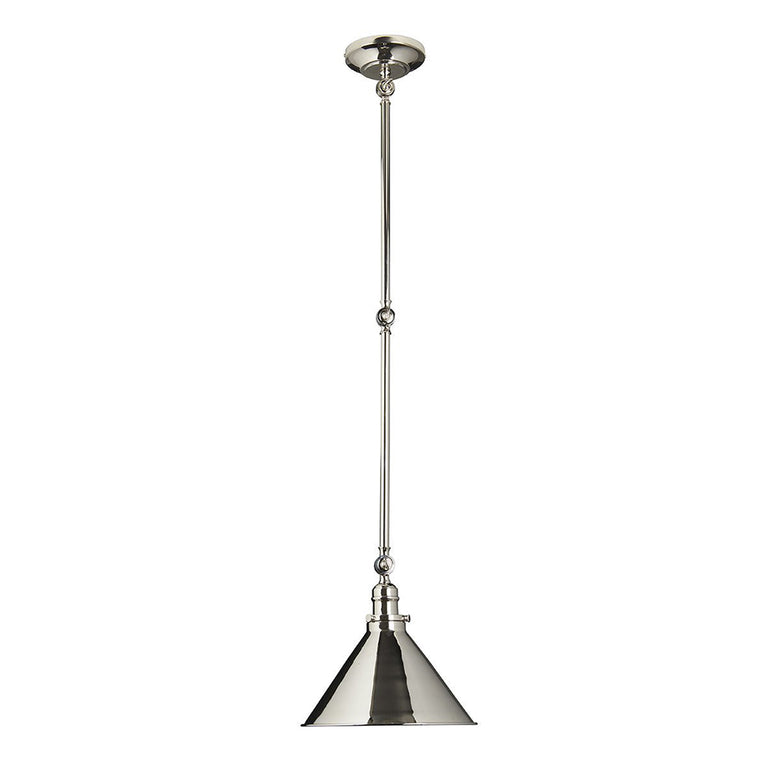 Provence Wall Light / Pendant Polished Nickel - PV-GWP-PN