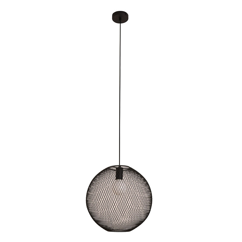 Random 400mm Mesh Pendant Black - UP-RANDOM-400-BLK