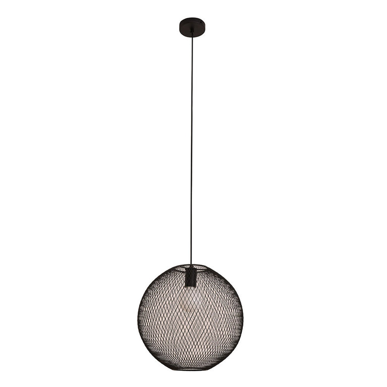 Random 400mm Mesh Pendant Black - UP-RANDOM-400-BLK