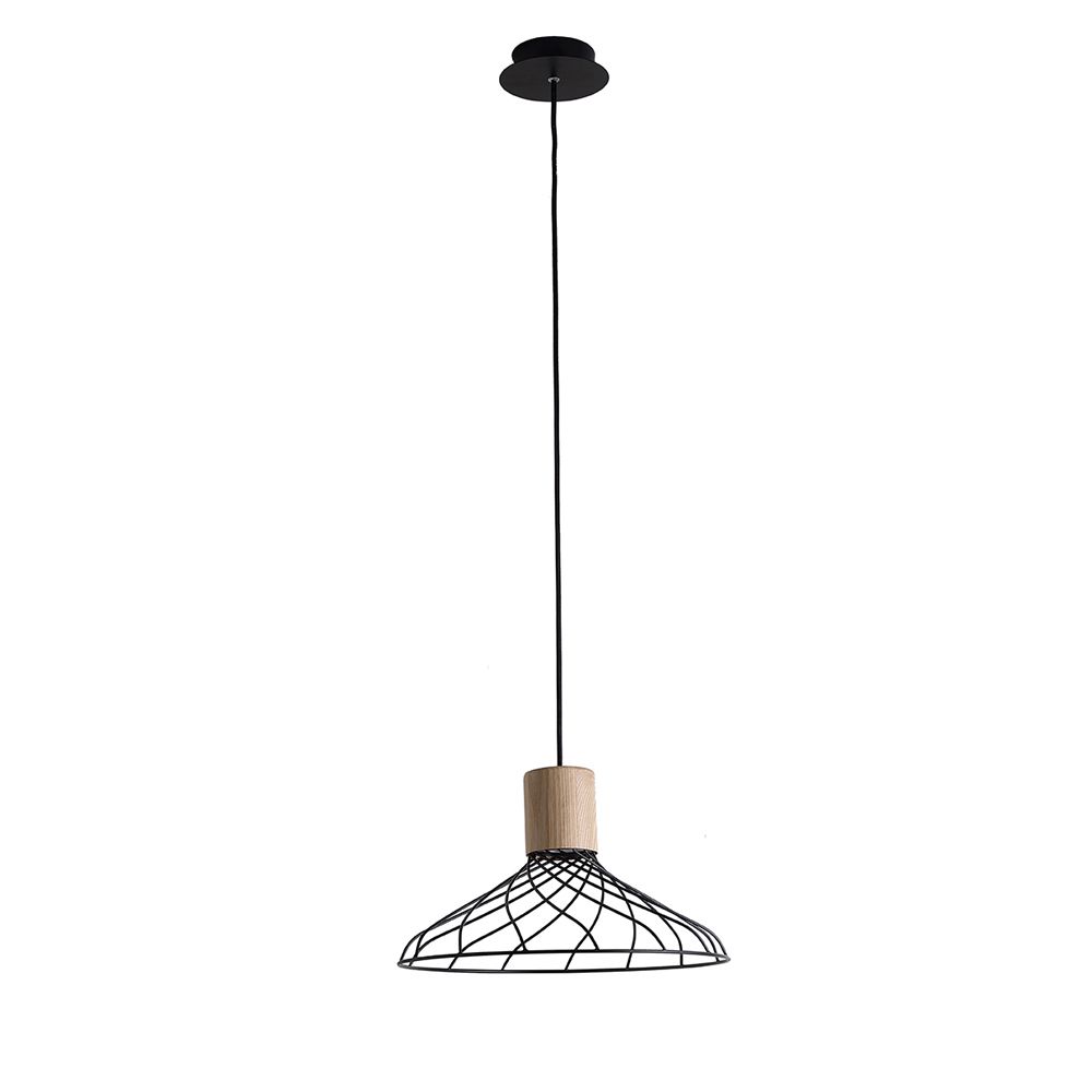 Renong Large Pendant Black