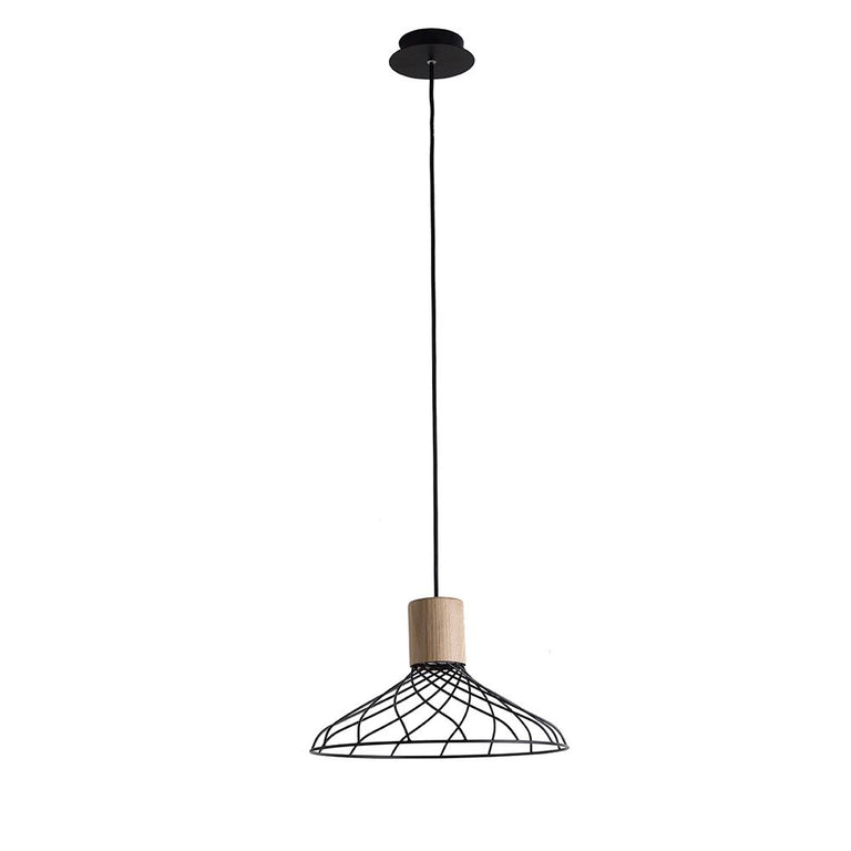 Renong Large Pendant Black
