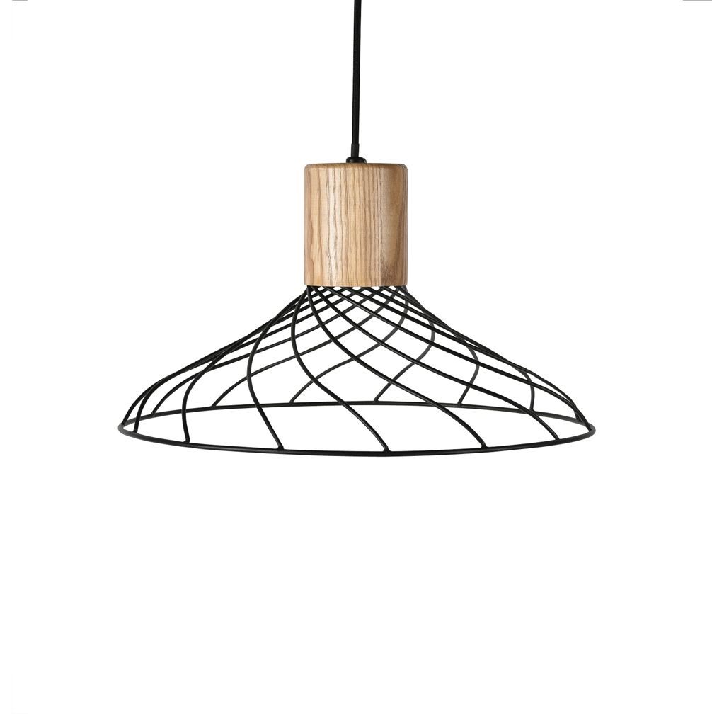 Renong Large Pendant Black