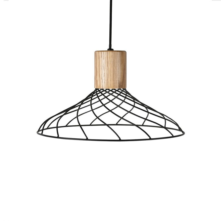 Renong Large Pendant Black