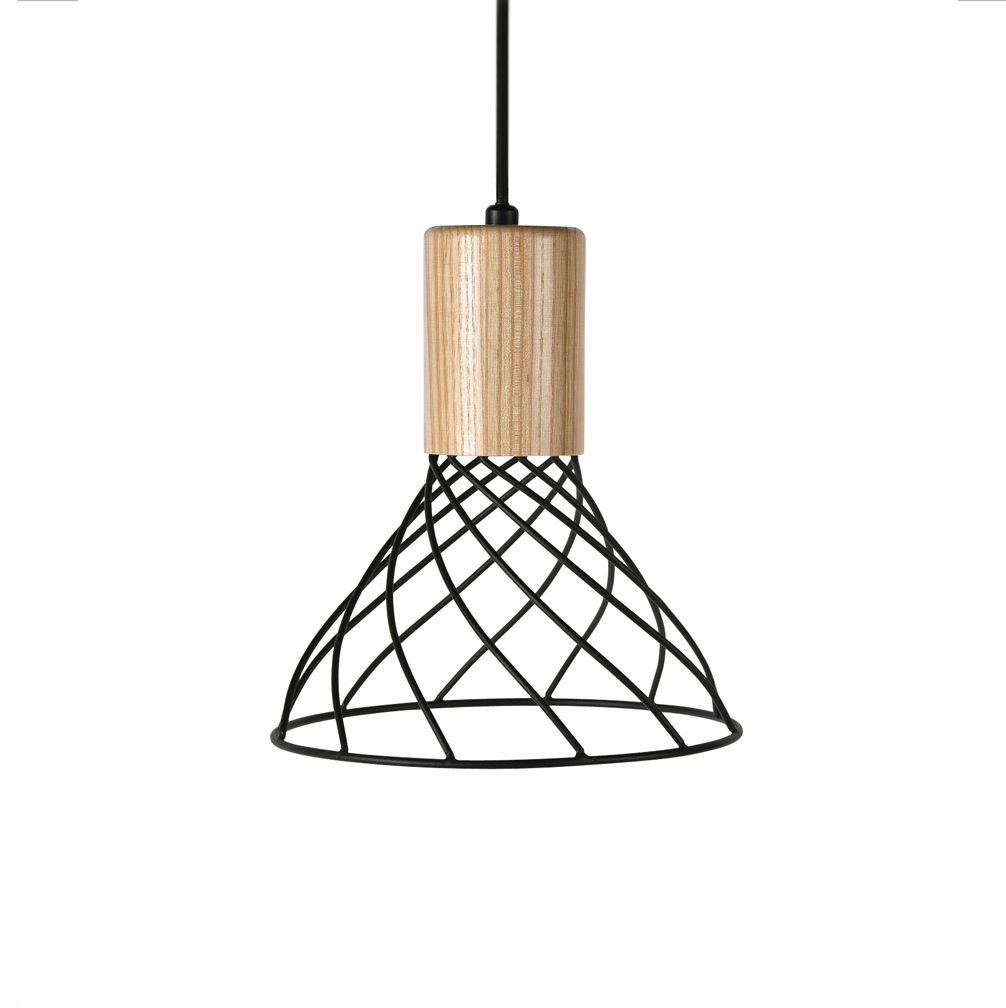 Renong Small Pendant Black