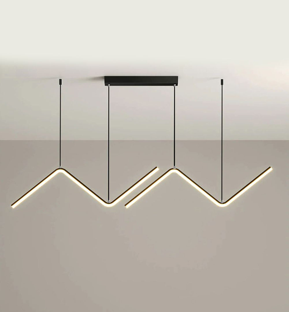 Riley 40W LED Pendant Black / Warm White
