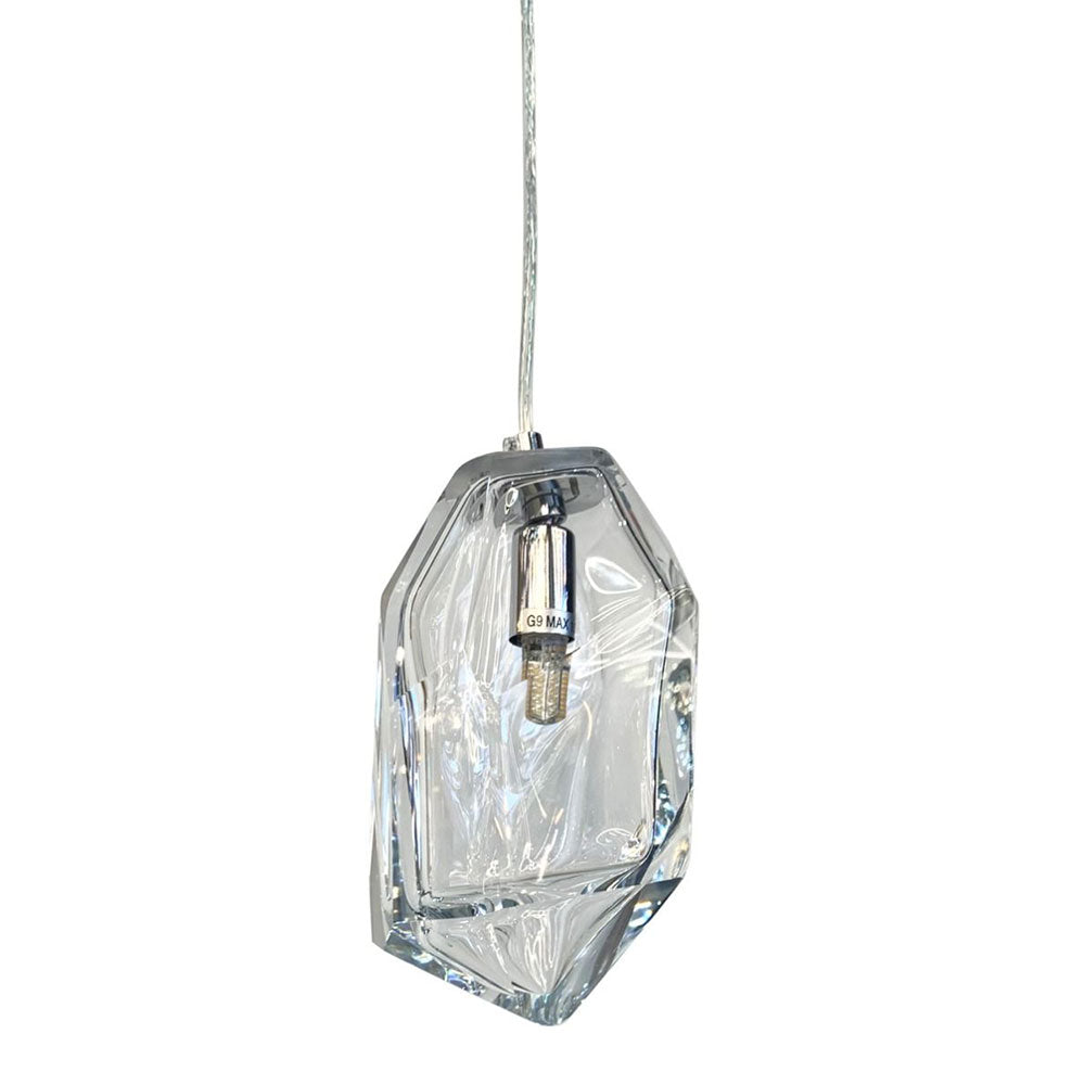 Crystal Rock Pendant Clear