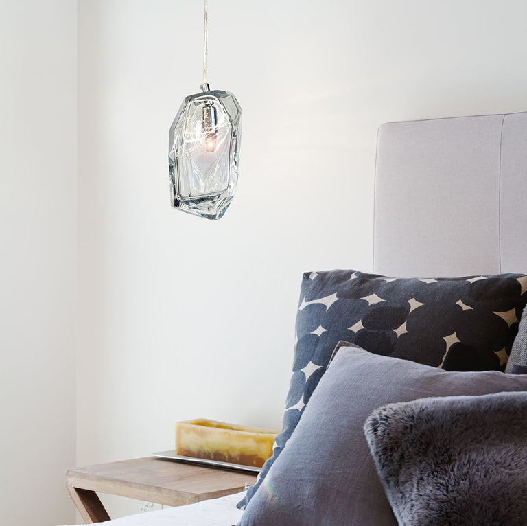 Crystal Rock Pendant Clear