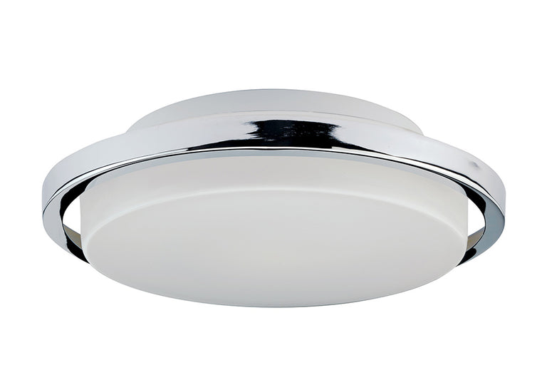 Ryde 7W LED Flush Mount Polished Chrome / Warm White - BATH/RYDE/F