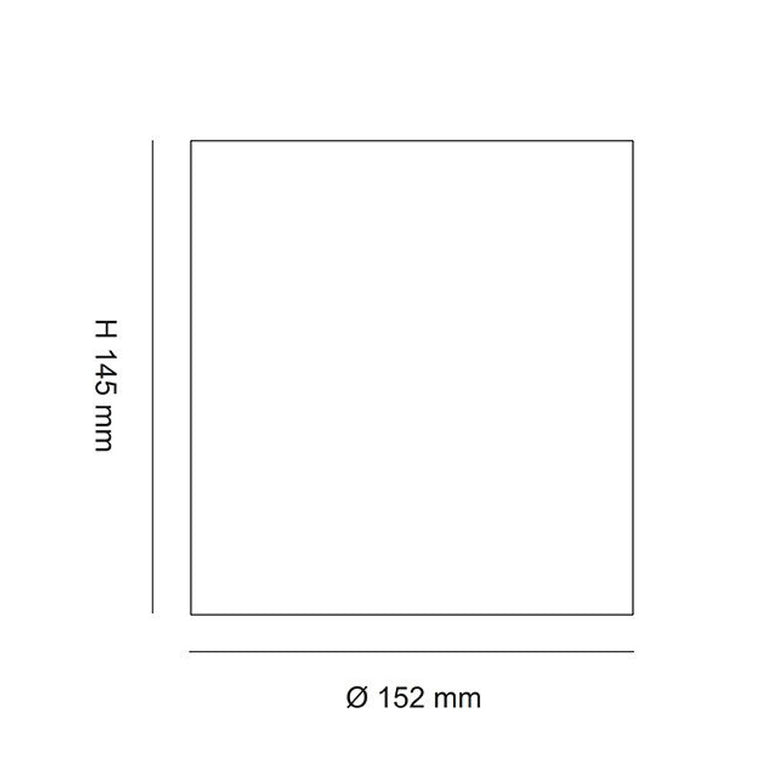 Ecogem 10W Dimmable LED Surface Mounted Downlight White Finish / Tri-Colour - S9041SM/C TC WH