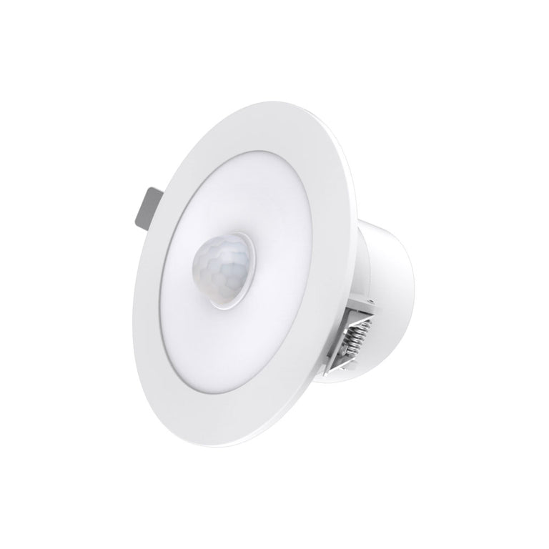 Clare 10W LED Downlight With Sensor White / Tri-Colour - S9062TC/S