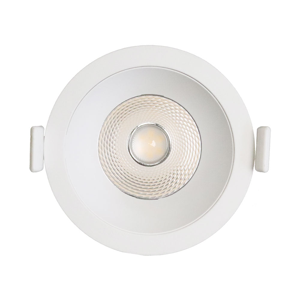 Coolum Plus 12W Dimmable LED Downlight White / Tri-Colour - S9069TC/WH