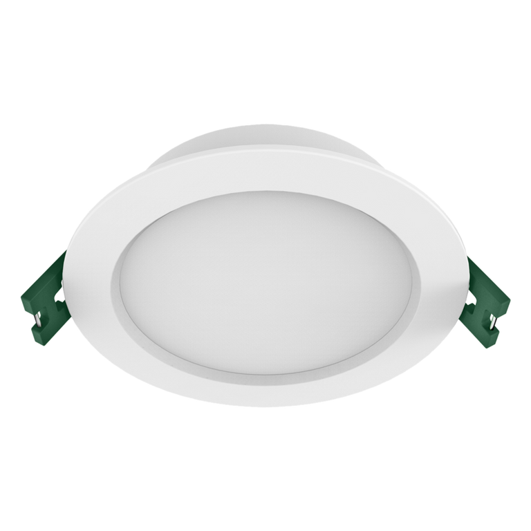 Trader Round 9W Dimmable LED Downlight White / Tri-Colour - S9141TC2/WH