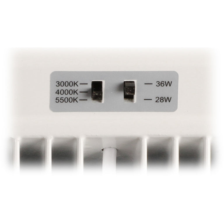 Albany 36W/28W LED Shop Light Silver / Tri-Colour - S9514TC SL