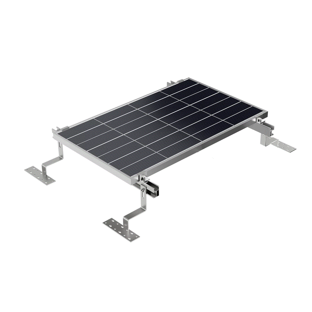 Salray 6000 Flexi Solar Floodlight IP65 Black - SSPF6000