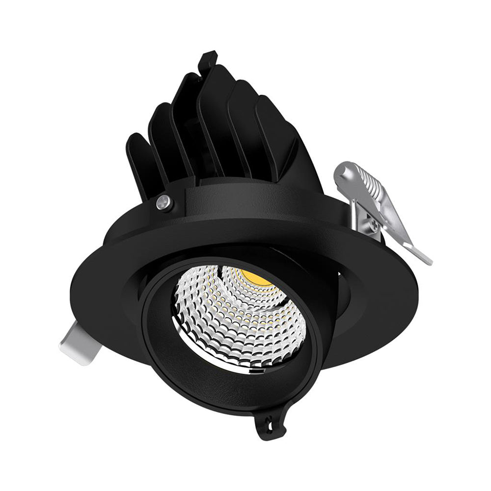 Scoop-13 13W Dimmable LED Downlight Black / Tri-Colour - 20466