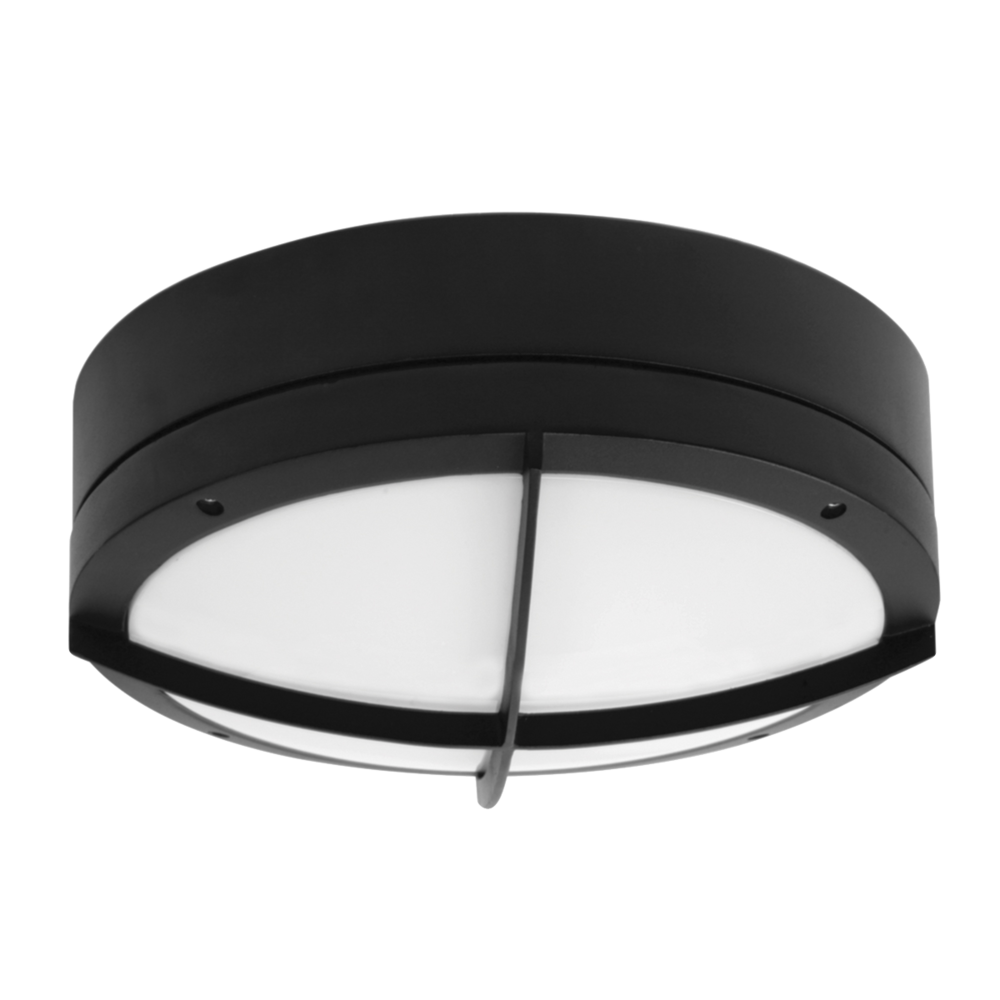 Cooper 16W LED Commercial Bunker Light Black / Tri-Colour IP65 - SE7082TC/BK