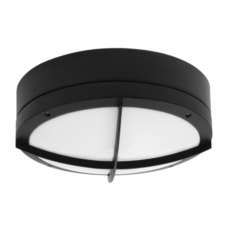 Cooper 16W LED Commercial Bunker Light Black / Tri-Colour IP65 - SE7082TC/BK