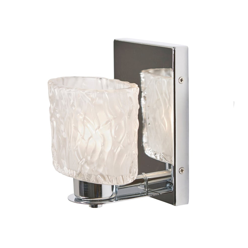 Seaview 3.5W LED Single Bathroom Wall Light Polished Chrome / Warm White - QZ/SEAVIEW1 BATH