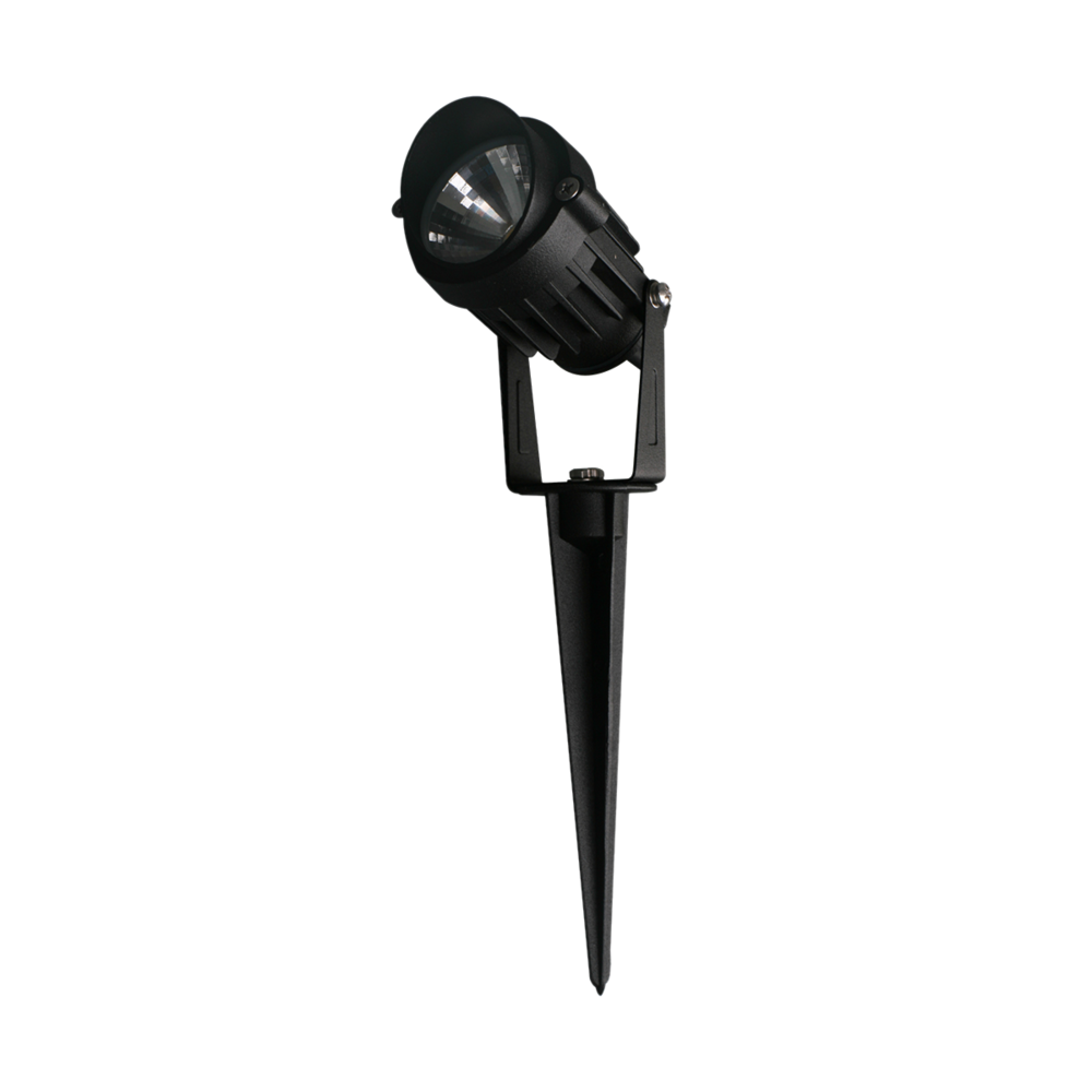 Mini 6W LED Spike Light Black / Warm White - SL7266WW/BK
