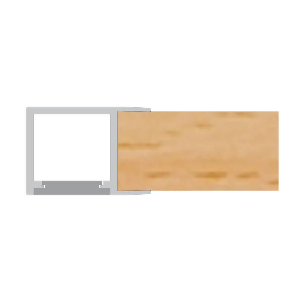 SLT LED Strip 1 Metre Clip On Channel Silver - SLT3020