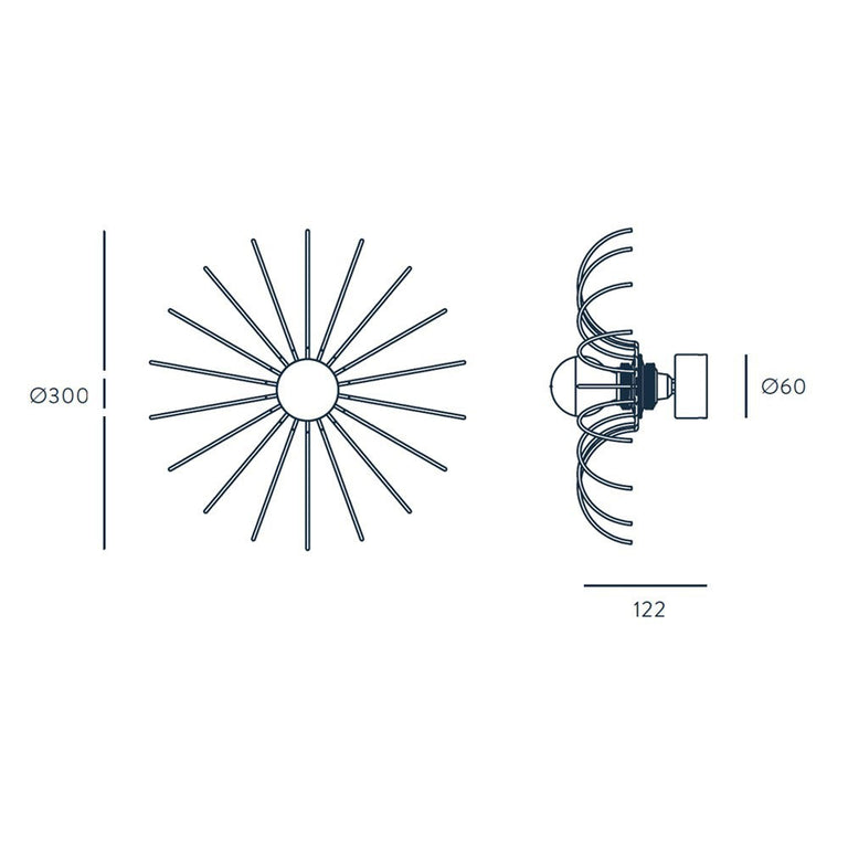Spider Wall Light Small