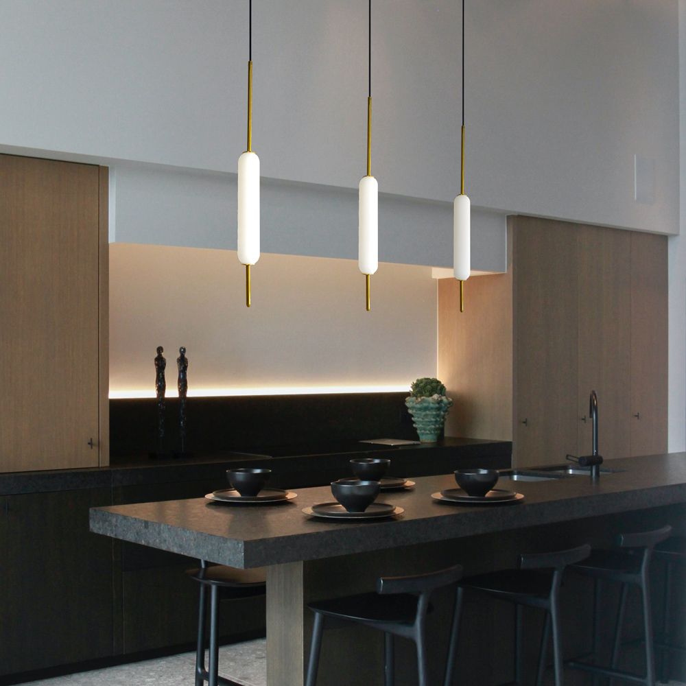 Soho 1 Light 5W LED Pendant Gold / Warm White