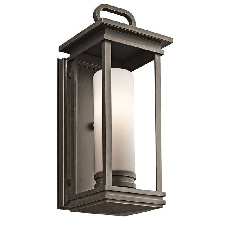 South Hope Medium Wall Lantern Rubbed Bronze - KL/SOUTH/HOPE/M