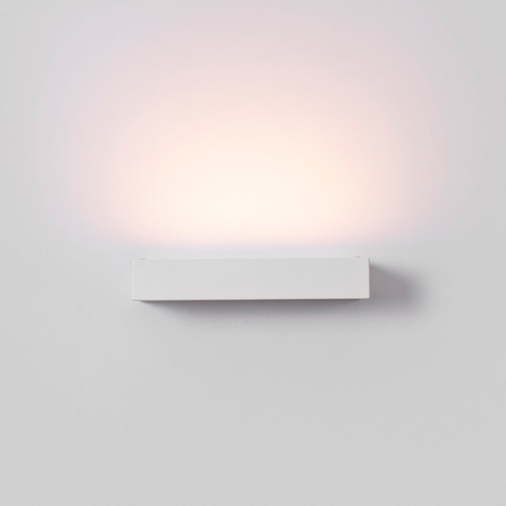 Square Up 20W LED Wall Light White